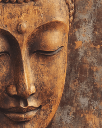 Vintage Stone Buddha - Zen Art for Meditation Home Decor Wall Art Prints