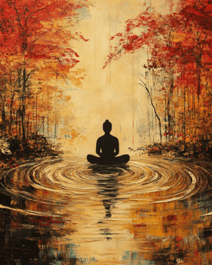 Serene Buddha - Zen Art for Meditation Home Decor Wall Art Prints