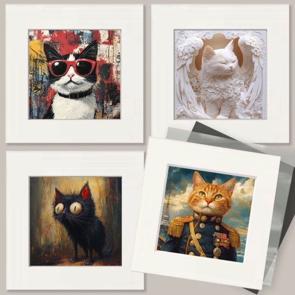 Cat Art Prints