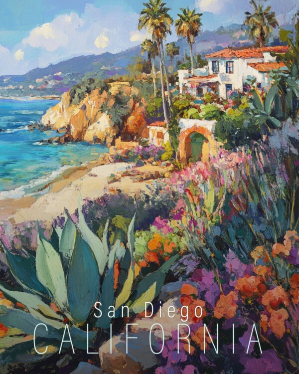 Coastline - California Art Print Collection