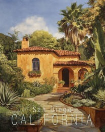 San Diego Home - California Art Print Collection