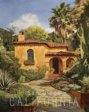 San Diego Home - California Art Print Collection