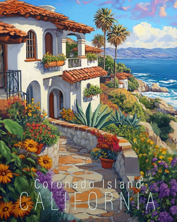 Coastal Living - California Art Print Collection