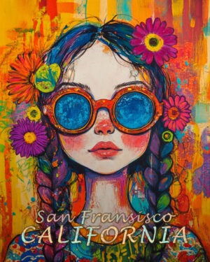 Psychedelic - California Art Print Collection