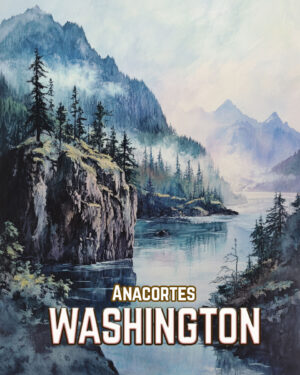 Inlet - Washington State Art Print Collection