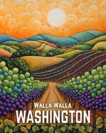 Wine Country - Washington State Art Print Collection