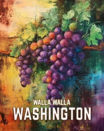 Grapes - Washington State Art Print Collection