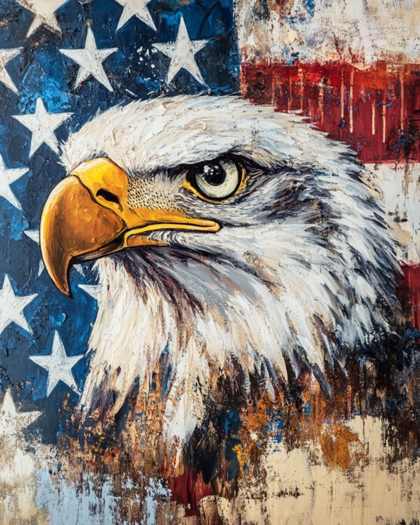 American Eagle - American USA Patriotic Wall Art Prints