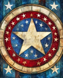 Shield - American USA Patriotic Wall Art Prints