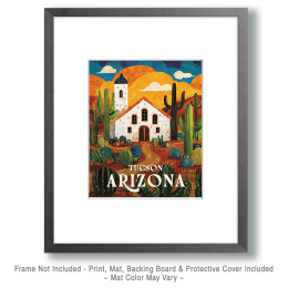 Arizona Folk Art Church - Tucson Arizona Art