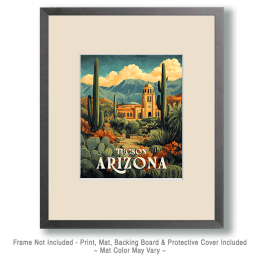 Desert Church - Tucson Arizona Art