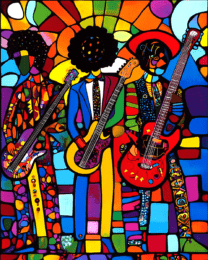 Funky Trio - Vintage 1960's & 1970's Art