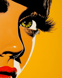 Pop Art Look - Retro 60's & 70's Art