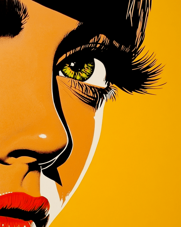 Pop Art Look - Retro 60's & 70's Art