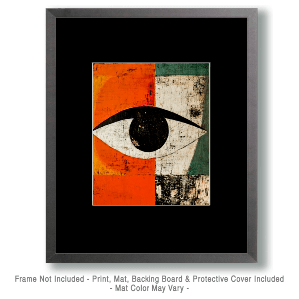 Eye - Vintage 60's & 70's Artwork