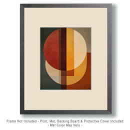 Earthtone Geometric #1 - Retro 60's & 70