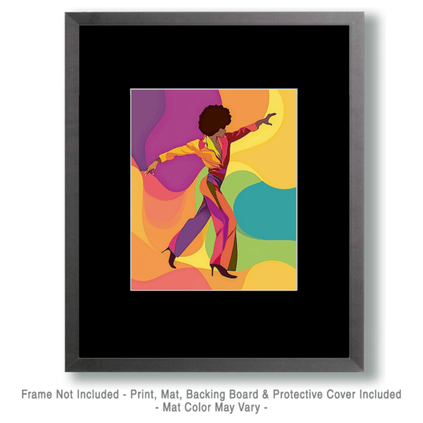 Disco Dancing - Retro 60's & 70"s Artwork