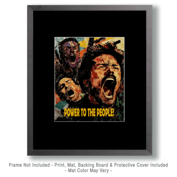 Power to the People 2 - Vintage 60's & 70's Protest Artwork