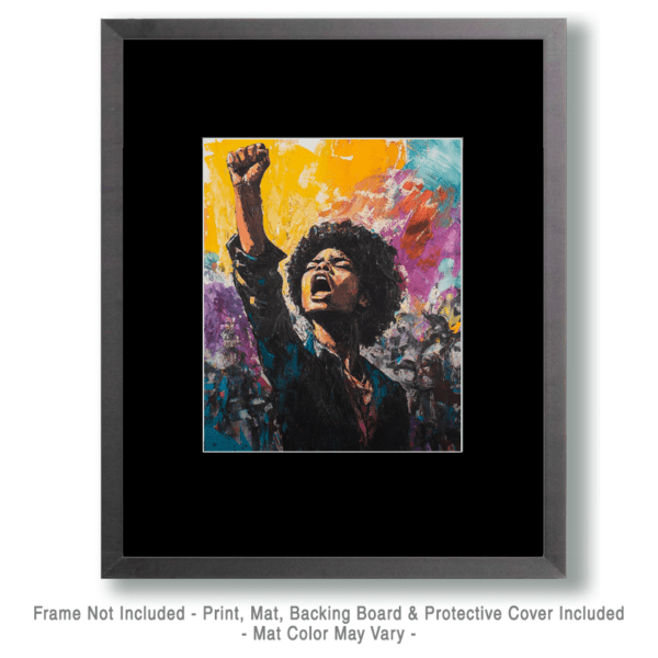 Black Power - Vintage 60's & 70's Protest Artwork