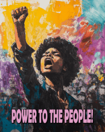 Power to the People #3 - Vintage 60's & 70's Protest Art