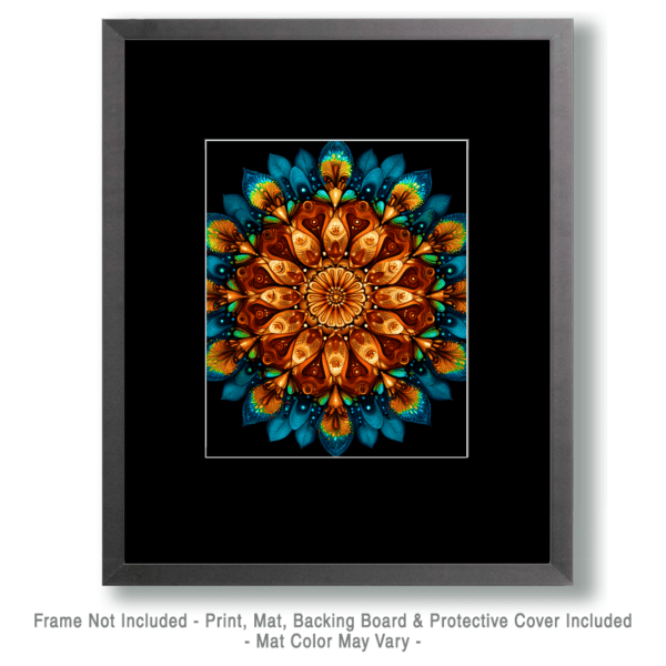 Seventies Mandala - Vintage 60's & 70's Artwork