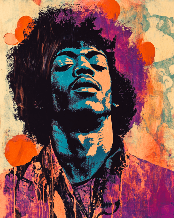 Hazey Day - Retro 60's & 70's Art