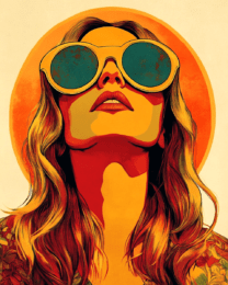 Cali Sun - Vintage 1960's & 1970's Art