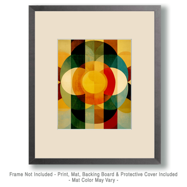 Seventies Geometric Style - Vintage 60's & 70"s Artwork