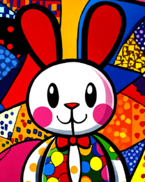 Pop Art Bunny