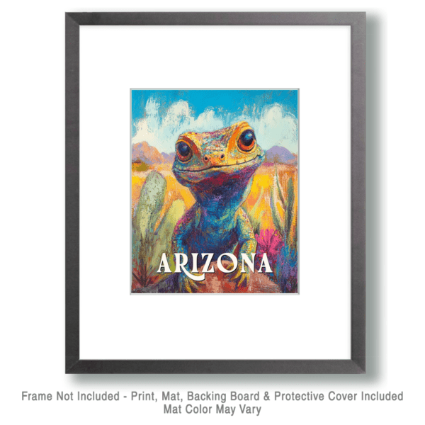 Arizona Lizard - Sedona Art