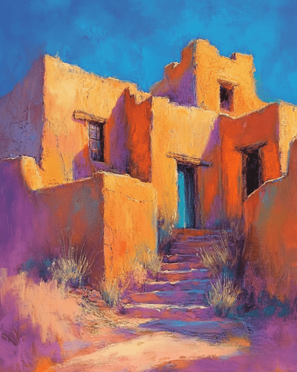 Pastel Pueblo