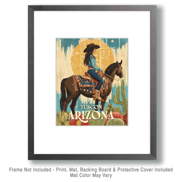 BOHO Cowgirl - Tucson Arizona Art