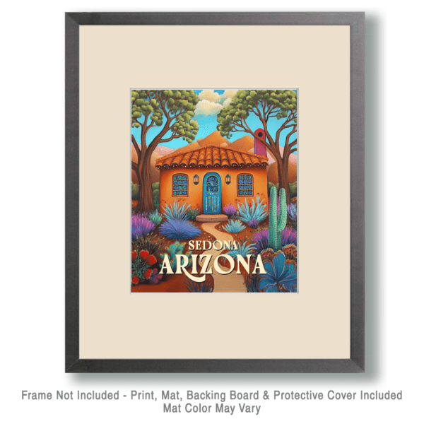 Adobe Abode - Sedona Arizona Art