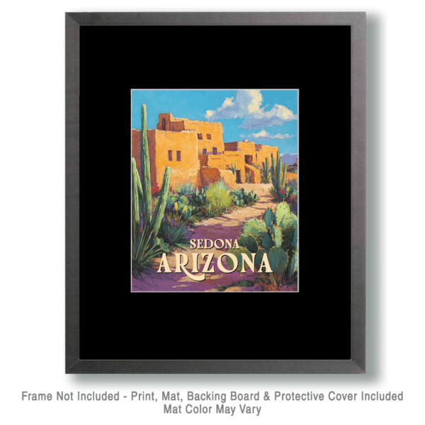 Adobe Desert Home - Sedona Arizona ART