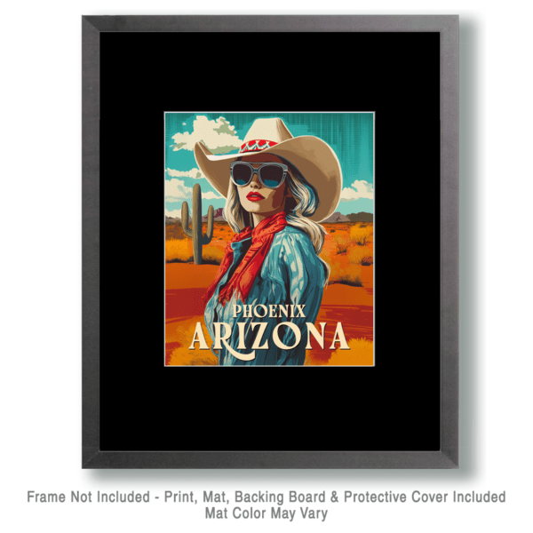 Arizona Cowgirl - Southwestern Art