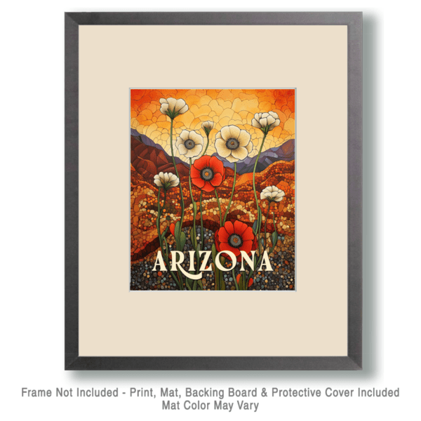 Nouveau Desert Flowers - Arizona Art