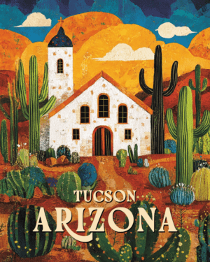 Arizona Folk Art Church - Tucson Arizona