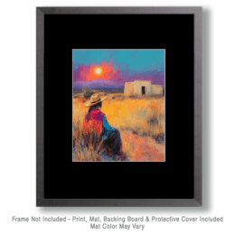 Taking in the Sunset Art