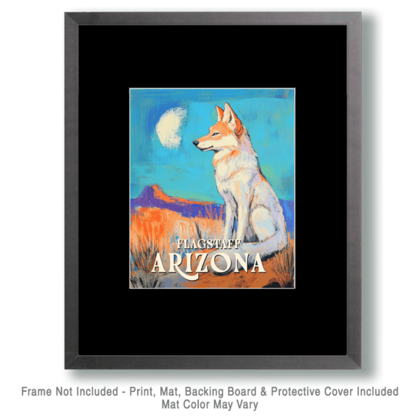 El Coyote - Flagstaff Arizona Art