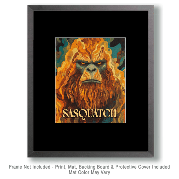 Nouveau Sasquatch Art