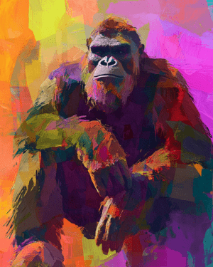 Pop Art Sasquatch