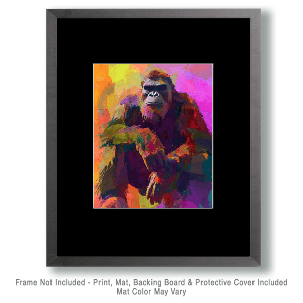 Pop Art Sasquatch Art