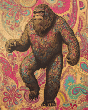 BOHO Dancing Sasquatch