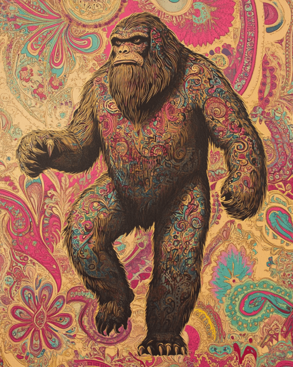 BOHO Dancing Sasquatch