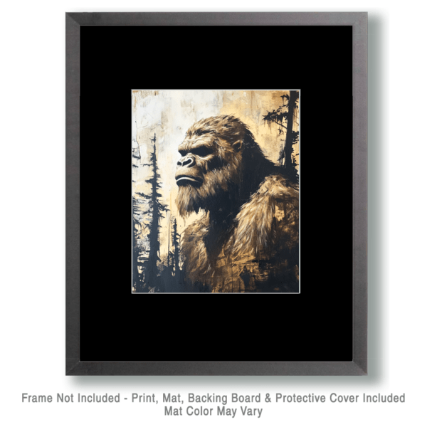 Vintage Sasquatch Art