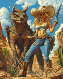 Chupacabra and Cowgirl