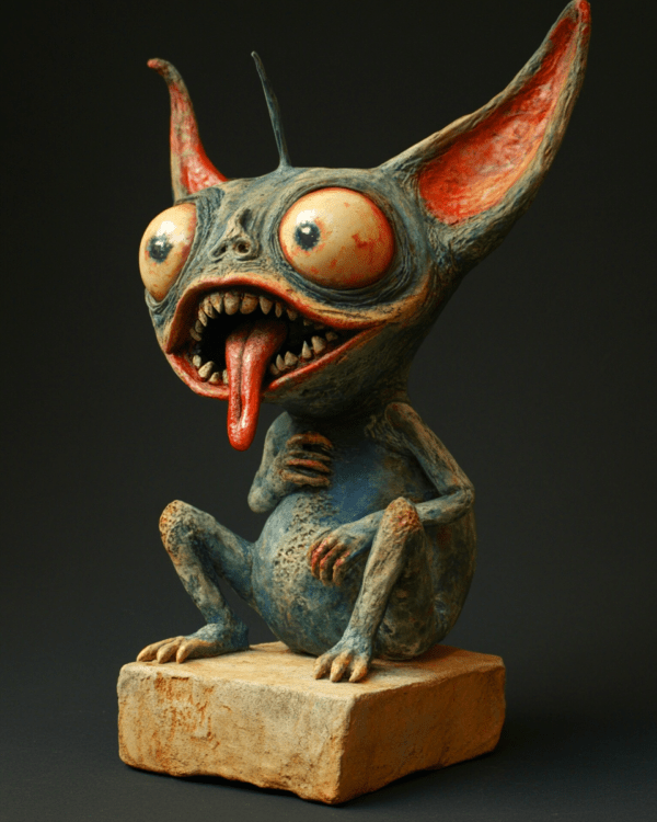 Folk Art Chupacabra