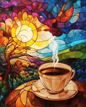 Stained Glass Cup