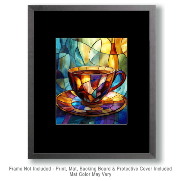 Stained Glass Cup II Art