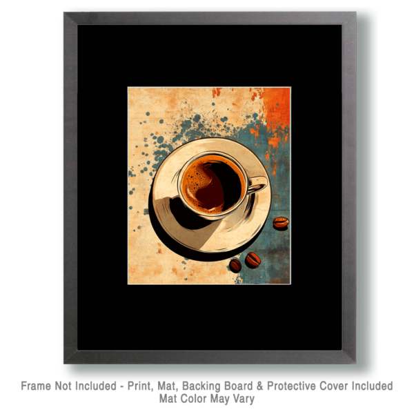 Pop Art Cofee Art Print